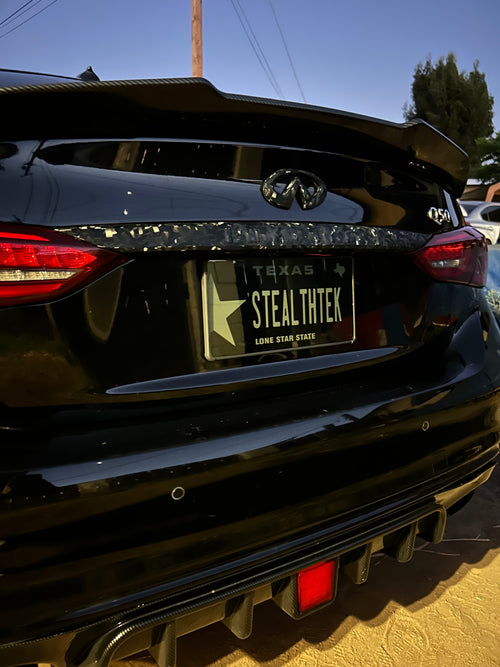 StealthTek License Plate Blackout - Instant Privacy, Universal Fit