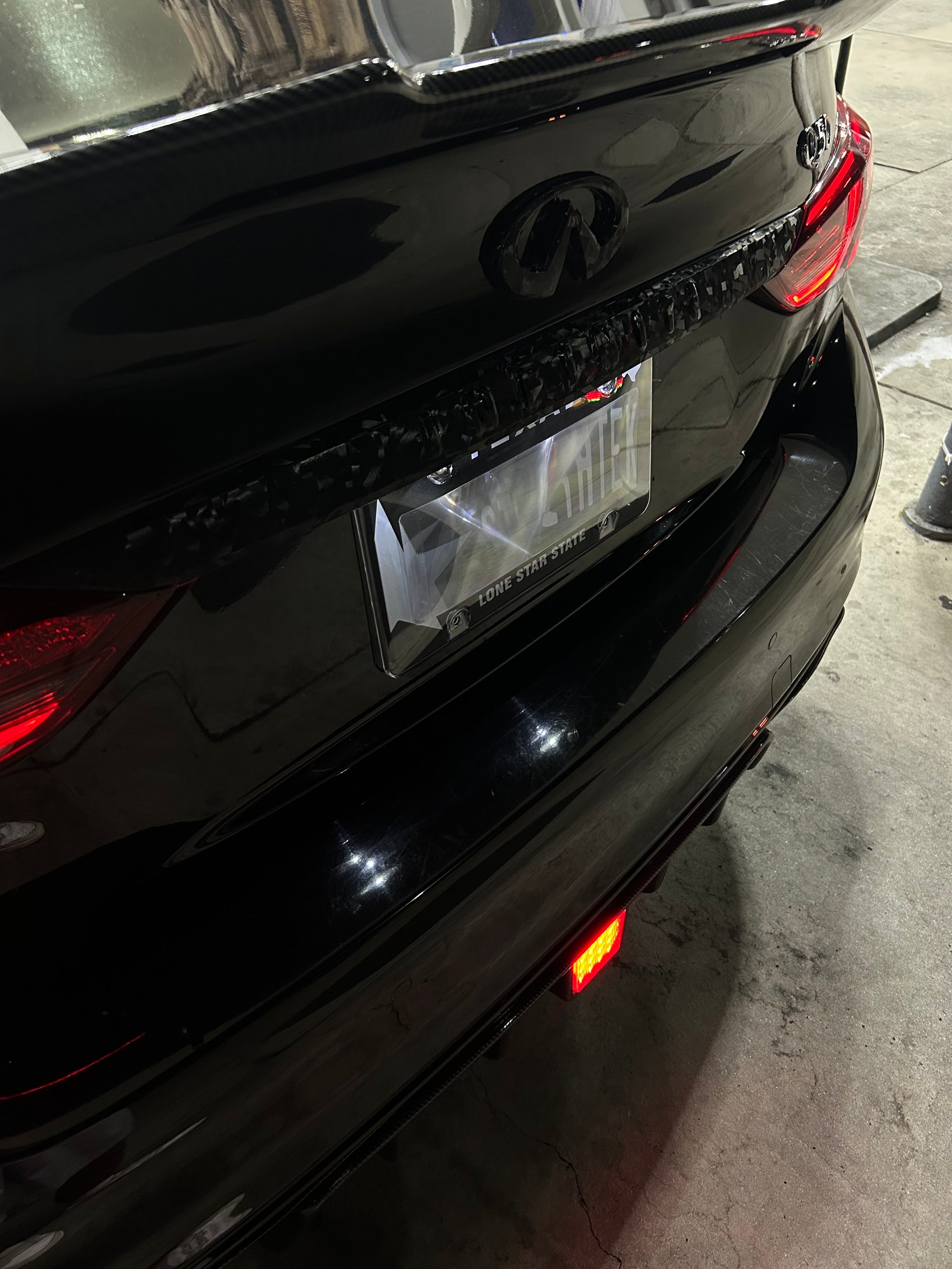 StealthTek untinted plate privacy shield