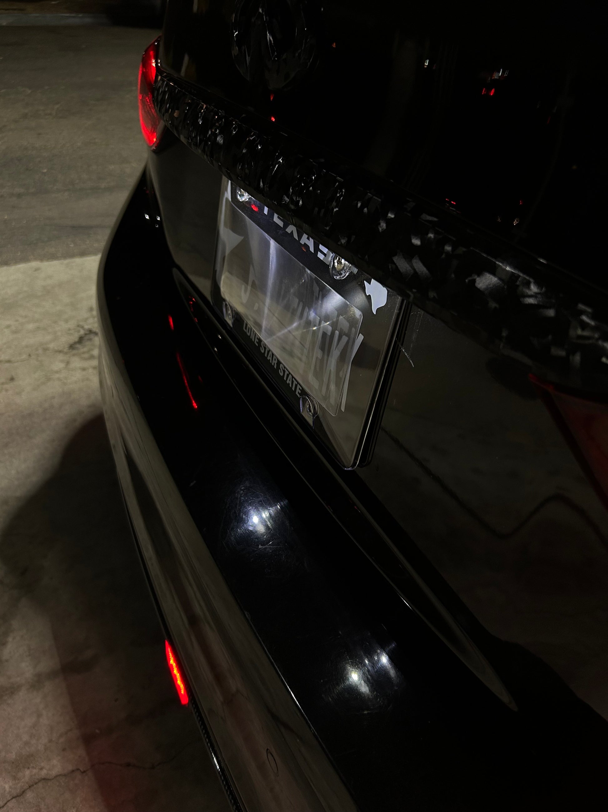 StealthTek untinted plate privacy shield