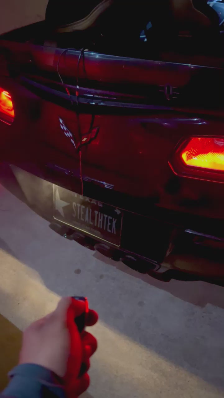 StealthTek License Plate Blackout - Instant Privacy, Universal Fit