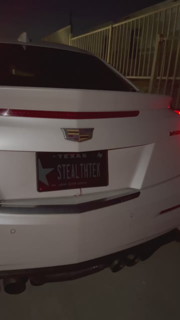 StealthTek License Plate Blackout - Instant Privacy, Universal Fit