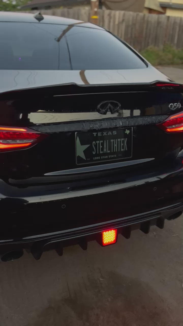 StealthTek License Plate Blackout - Instant Privacy, Universal Fit